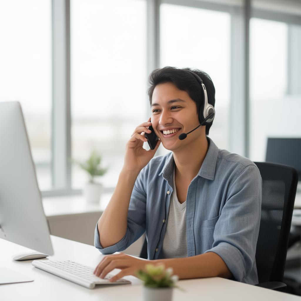 A licensed Meet Plan Finder advisor speaking with a customer